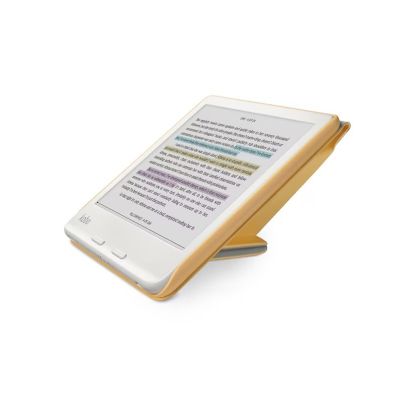 5. Kobo Libra Color SleepCover Hülle Buttergelb