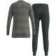 Thermounterwäsche - Odlo Set lang ACTIVE WARM SET Größe 140cm Grau