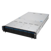 Asus Rack-Plattform (2U) RS521A-E12-RS24U AMD Epyc 9005/9004 (16x NVMe/8x SATA HS, 2xM.2, 2x1Gbe, IPMI, 1+1 2000W)