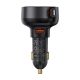 3. Baseus Enjoyment Pro 55W USB-A Kfz-Ladegerät mit einziehbarem Lightning Kabel – Schwarz