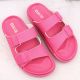 8. Big Star W INT2004E Fuchsia Schaumstoff-Slides mit Schnallen