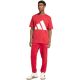 6. adidas Essentials Feelcozy Herrenhose Rot KC0915