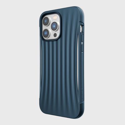 7. Raptic X-Doria Clutch Case iPhone 14 Pro Max Rückseite blau