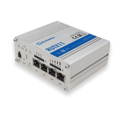 3. Teltonika RUTX11000000 WLAN-Router (3G/4G/LTE SIM, 3G/4G/LTE USB; 2,4 GHz, 5 GHz)
