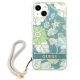 3. Guess GUHCP13SHFLSN iPhone 13 mini 5.4" grün/grüne Hardcase Flower Strap