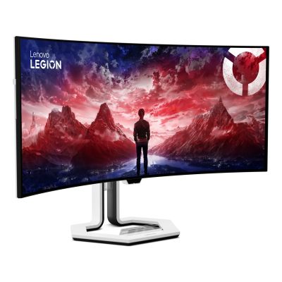 8. Lenovo Legion Pro 34WD-10 34" WQHD OLED 240Hz AG USB LAN HDMI DP Weiß / Schwarz