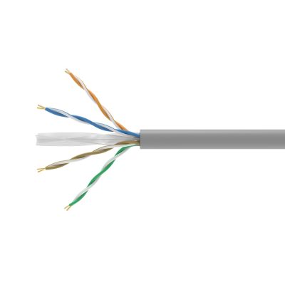 Installationszubehör Cat6 U/UTP ECA-Kabel 305,00 m Grau PVC