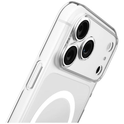 5. Uniq Airsuit Magclick Ladehülle für iPhone 18 Pro Max / 17 Pro Max – Transparent