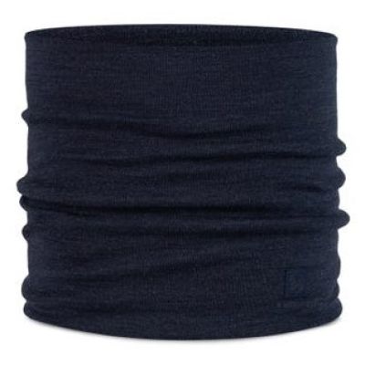 3. BUFF MERINO HEAVYWEIGHT NECK WARMER SOLID INDIGO Bandana