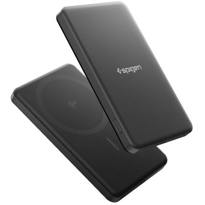 2. Spigen Essential EA2205MQ 5000 mAh 22,5 W QI2 Powerbank – Schwarz
