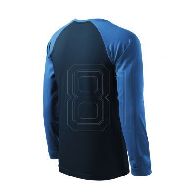 3. Malfini Street LS M T-Shirt MLI-13002 marineblau