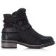 6. Gefütterte schwarze Damen-Ankle-Boots Rieker 94689-00