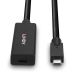 4. Lindy 43364 USB-Kabel USB 3.2 Gen 2 (3.1 Gen 2) 5 m USB-C 10 Gbit/s Schwarz