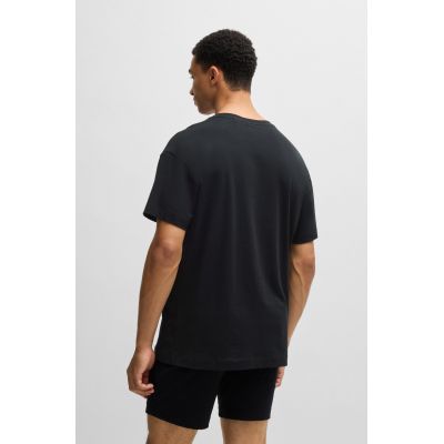 4. Hugo Loungewear Laze NERO Herren-T-Shirt (50525236-001)