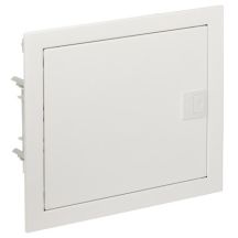 MSF RP Kunststoff-Schalttafel PT 14M 1x 14M N+PE IP30 IK05 329x358x94 Metalltür Weiß