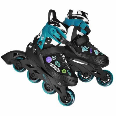 7. NA2053A VIBE TÜRKIS ROLLERSKATE GRÖSSE XS (29-32) NILS EXTREME