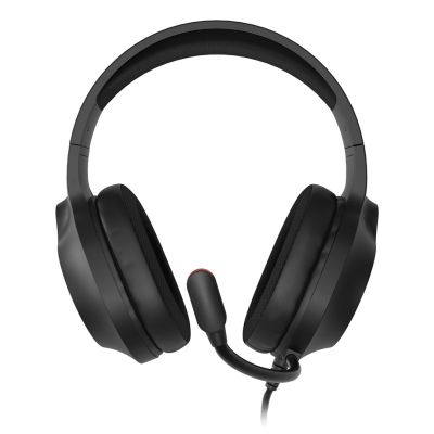 3. GENESIS NEON 213 Headset, kabelgebunden, für Telefonate/Musik, USB Typ-A, Schwarz