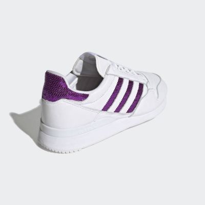 3. Adidas Originals ZX 500 Cloud White/Shock Purple Damenschuhe - G55663