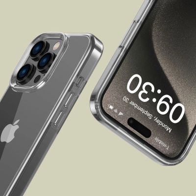 3. Tech-Protect FlexAir Hybrid-Hülle für iPhone 16 Pro – transparent