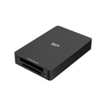 Silicon Power CreatePro BS10 CFexpress Typ B und SD 4.0 10 Gbit/s Kartenleser (schwarz)