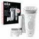 2. Braun Silk-épil 7 7-441 40 Pinzetten Silber, Weiß