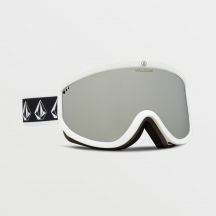 Volcom Footprints Damen/Herren Snowboard Sport Skibrille Silber (VG0622116)