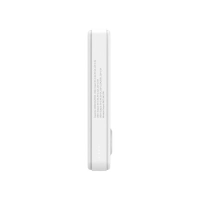 9. Powerbank Wozinsky WLWP-10KA0Y3WS 22,5W PD Qi2 10000 mAh, mit Ständer, 1x USB-A, 1x USB-C - weiß