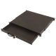 9. Tastaturablage mit Schloss 19" 1HE Digitus schwarz RAL 9005
