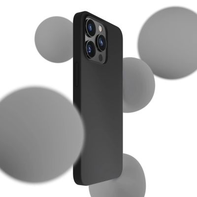 9. 3mk Silikonhülle für iPhone 16 Pro Max – Schwarz