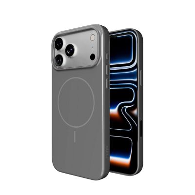 10. Puro Pulse iPhone 17 Pro Polycarbonat Schutzhülle - Grau