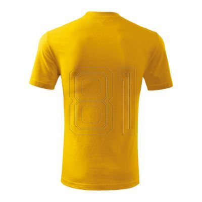 4. Malfini Heavy U T-Shirt MLI-11004 gelb