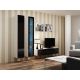 11. TV-Schrank VIGO '140' 30/140/40 weiß/schwarz glänzend