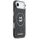 4. Karl Lagerfeld IML Choupette Head Logo MagSafe iPhone Air Hülle - Schwarz