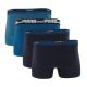 4. Puma Herren-Boxershorts mit elastischem Bund, 4er-Pack, Marineblau/Blau, 938197 02