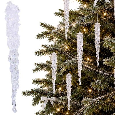 SICHERER KUNSTSTOFFKUGELMATRIX ICICULAR Höhe: 21 CM 7PCS MICA