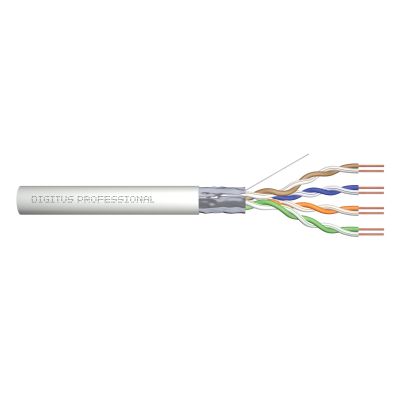 4. Digitus Installationskabel Cat.5e, F/UTP, Eca, AWG 24/1, PVC, 305 m, Grau, Karton