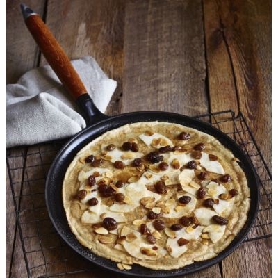3. STAUB 40509-525-0 Pfannkuchenpfanne mit Holzgriff - schwarz 28 cm
