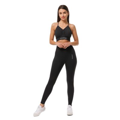 4. Carpatree Allure Nahtlose Leggings für Damen, Schwarz - CP-ASL-SB
