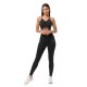 4. Carpatree Allure Nahtlose Leggings für Damen, Schwarz - CP-ASL-SB