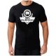 18. CLASSIC BRAND WEISSES T-Shirt BAUMWOLLE T-SHIRT DBX BUSHIDO KT10-M