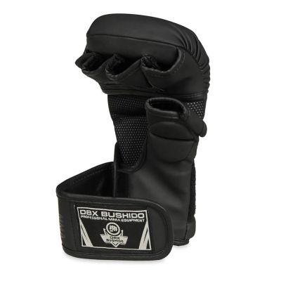 10. MMA Sparring Handschuhe M - Black Master - Valor Series