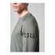 4. CASALL M Rapidry Langarm T-Shirt Salbeigrau