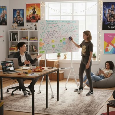 Ergo Office mobiles Whiteboard, Querformat, weiß, einseitig, mit Ablage, Abmessungen 1190 x 790 mm, ER-306