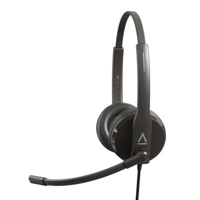 4. Creative Labs HS-230 Kabelgebundenes Kopfbügel-Headset für Business/Alltag, USB Typ-A, Schwarz