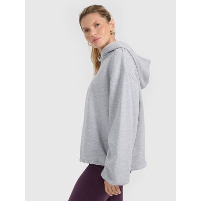 3. Damen-Sweatshirt mit Kapuze, offen, 4F 4FRAW25TSWSF2462-26M