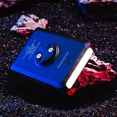 6. Rockbros JP008 Fahrrad-Frontlicht für Theke mit Powerbank 5000mAh 150lm IPX6 - schwarz