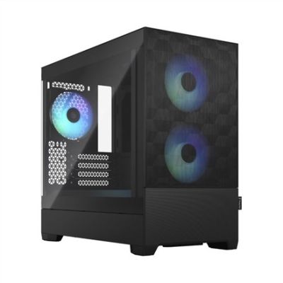 13. Fractal Pop Mini Air RGBBlack TG Clear Tint Hülle