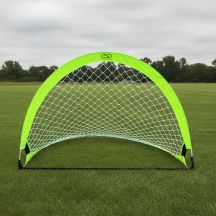 Pop-Up Fußball-Trainingstor - neongrün (M) 120x80x80 cm