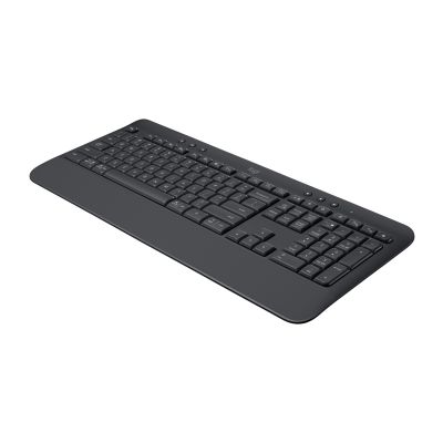 3. Logitech Signature K650 Bluetooth QWERTZ-Tastatur, Deutsch, Graphit