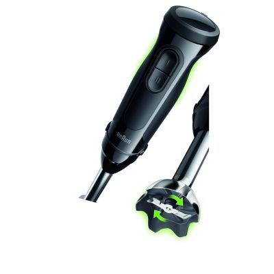 7. Braun MultiQuick 3 MQ30201M 0,6 l Stabmixer 900 W Schwarz, Satinierter Stahl